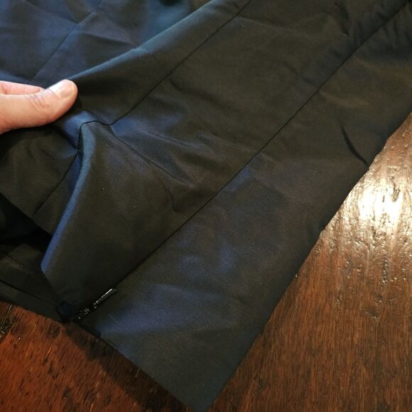 KATE HILL beaded silk evening blouse size 8 sleeveless black top formal - Picture 7 of 9